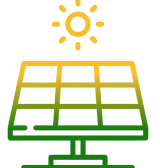 Solar power illustration